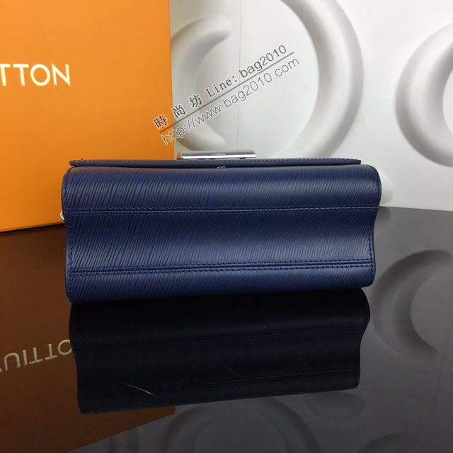 LOUIS VUITTON專櫃新款包包 路易威登Twist中號手袋 LV波浪手提肩背斜挎鏈條女包  ydh4016